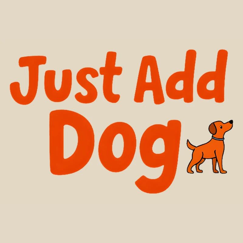 Ajoutez simplement l’impression de chien