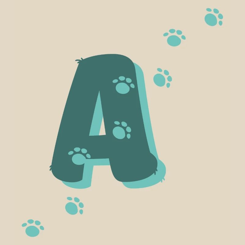 Paws Letter A