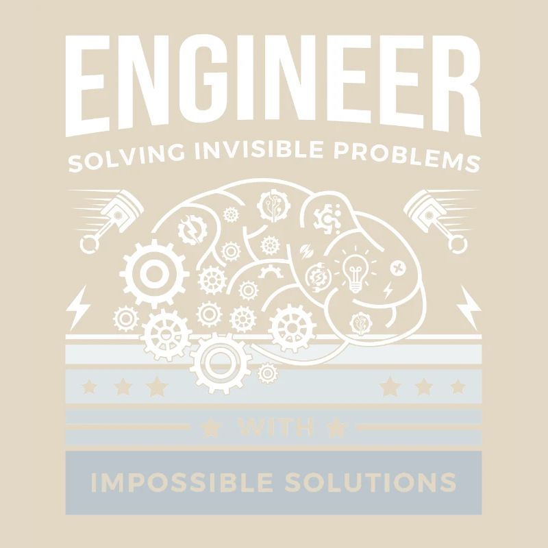 ENGINEER – Solving Invisible Problems T-Shirt