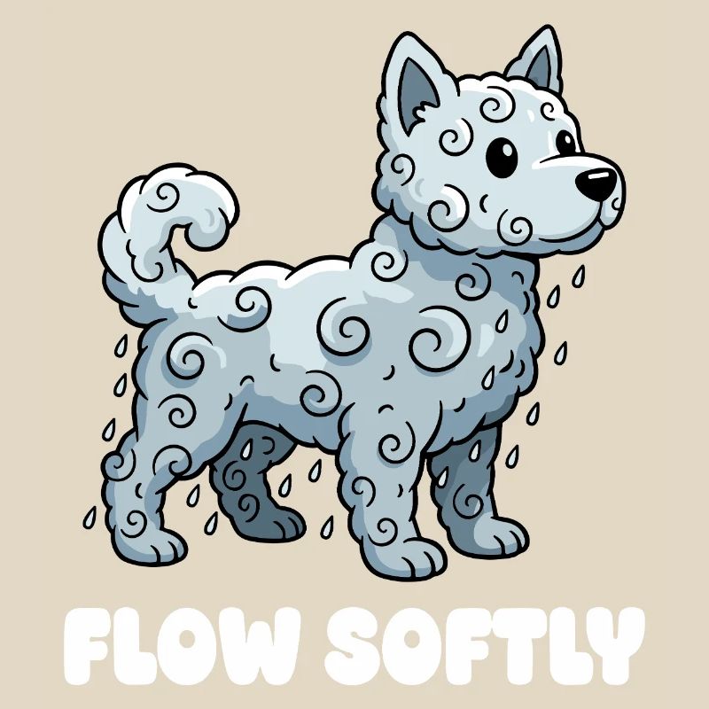 Cloud Dog Flow Douce