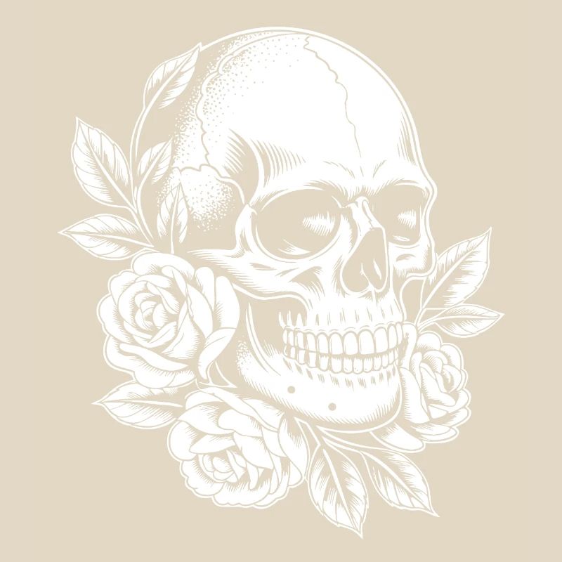 Skulls and roses