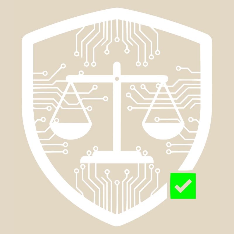 Cyber Security Shield Libra Tech Vector