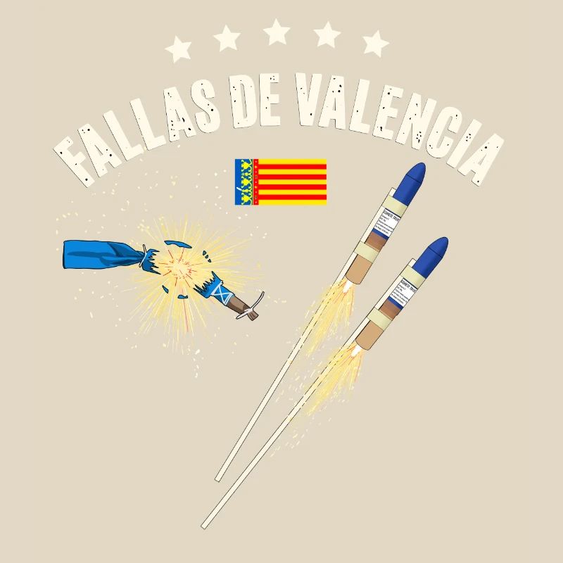 Fallas De Valencia Feuerwerk
