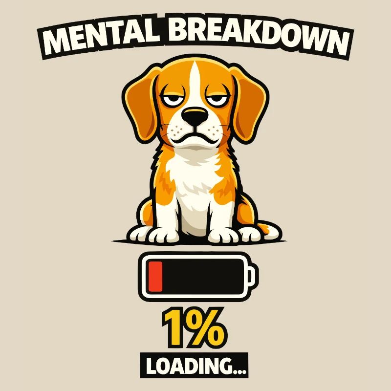 Mental Breakdown Beagle Loading