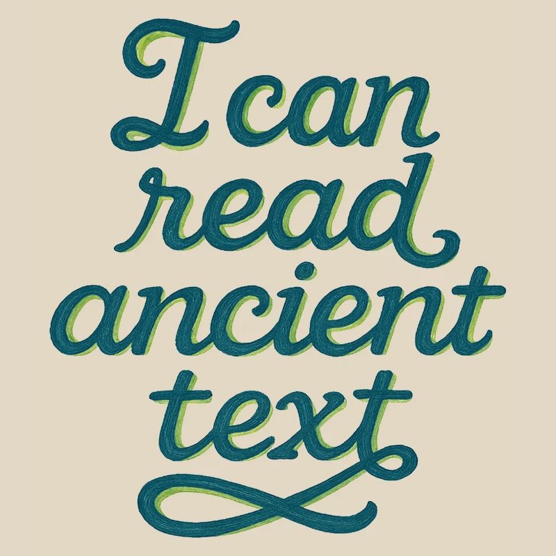 Antikes Script Tee