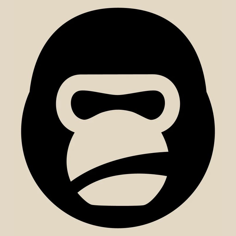 Gorilla Kettlebell – Gym Beast Logo