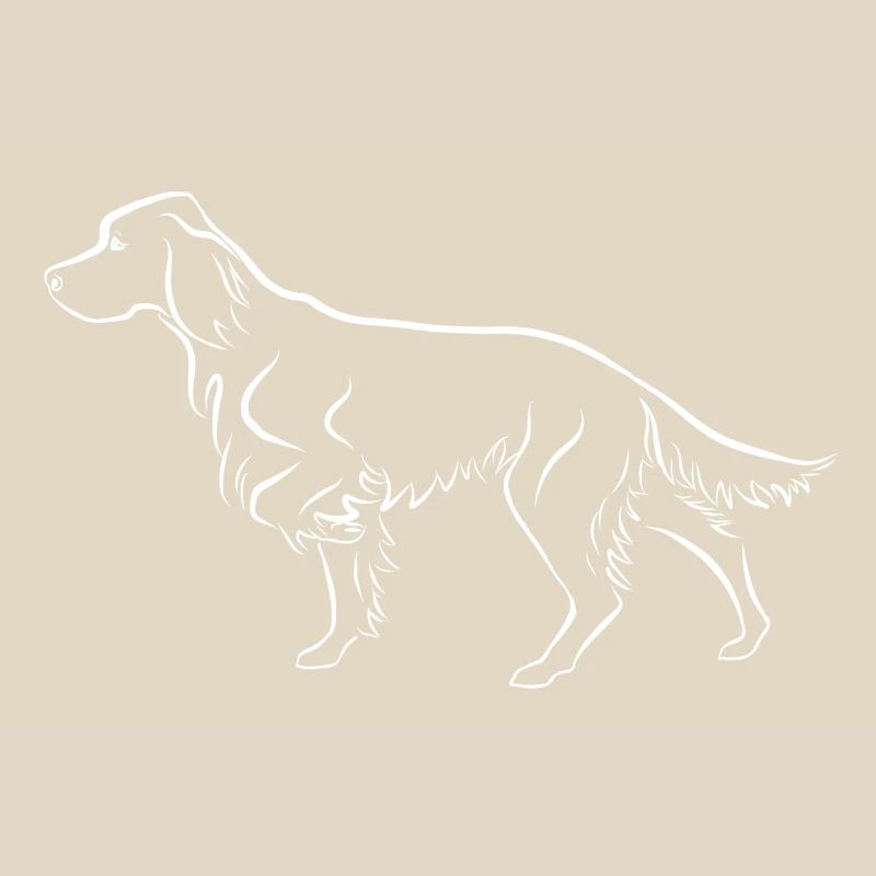 Setter above