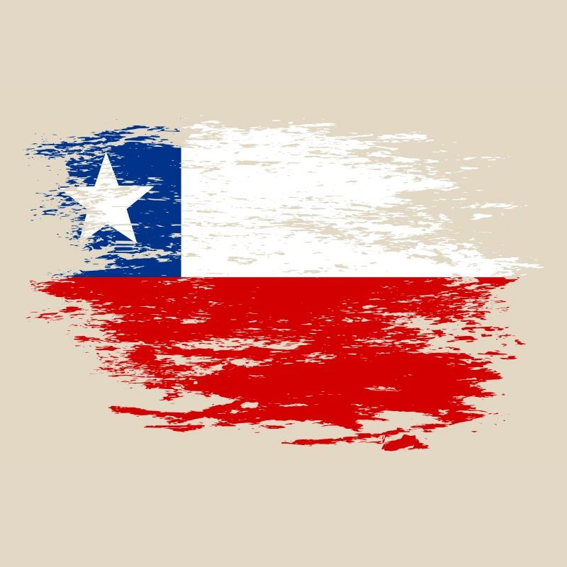 Chile flag used