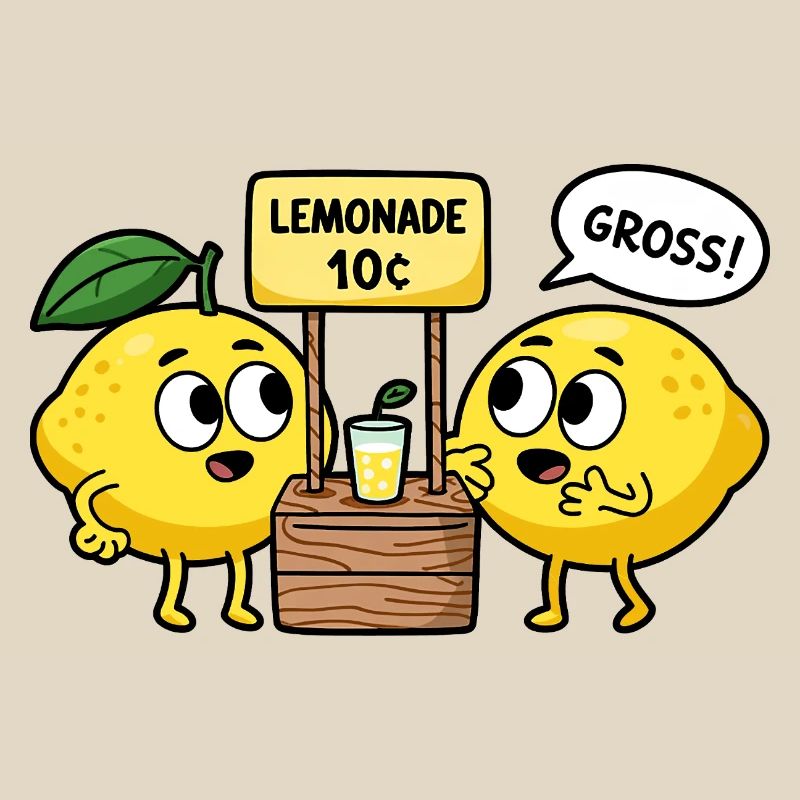 Lemon Comic – Lemonade for 10 Cents
