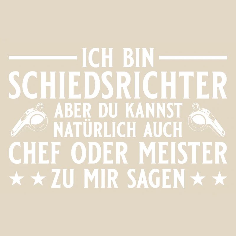 Schiedsrichter Chef oder Meister