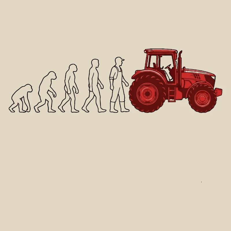 Evolution Farmer Farmer Tractor