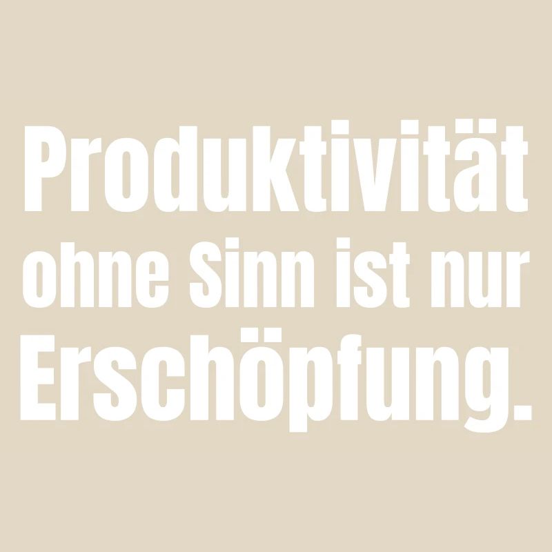 Déclaration typographique de productivité avec objectif