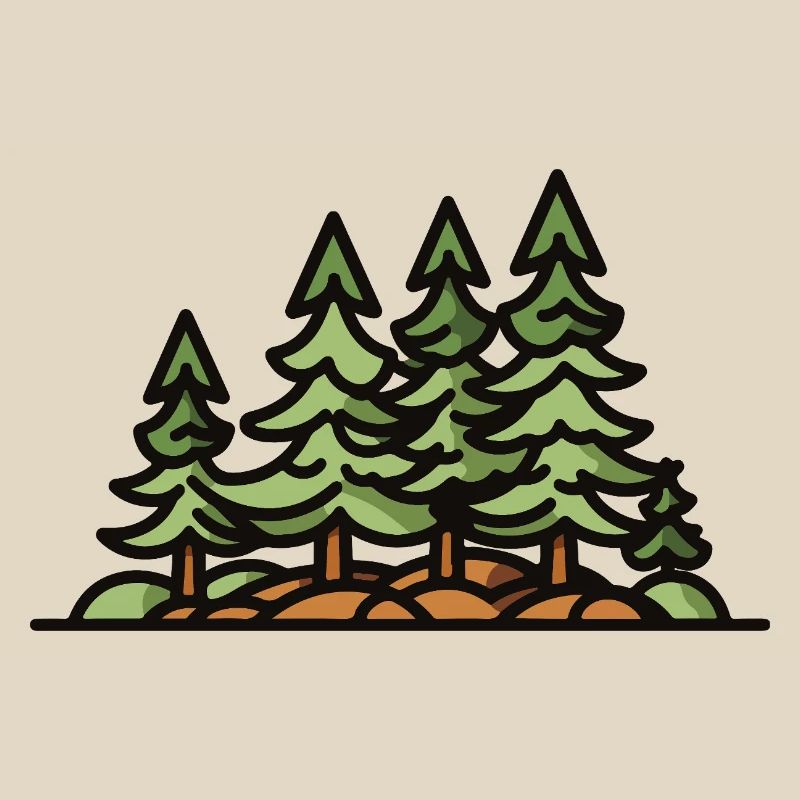 Wald Bäume