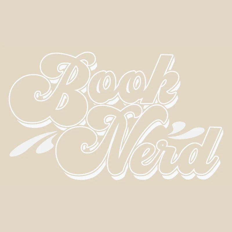 Brook Nerd Script Logo