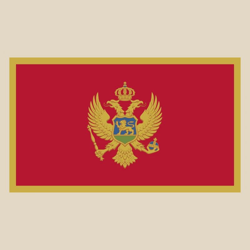 Drapeau du Monténégro