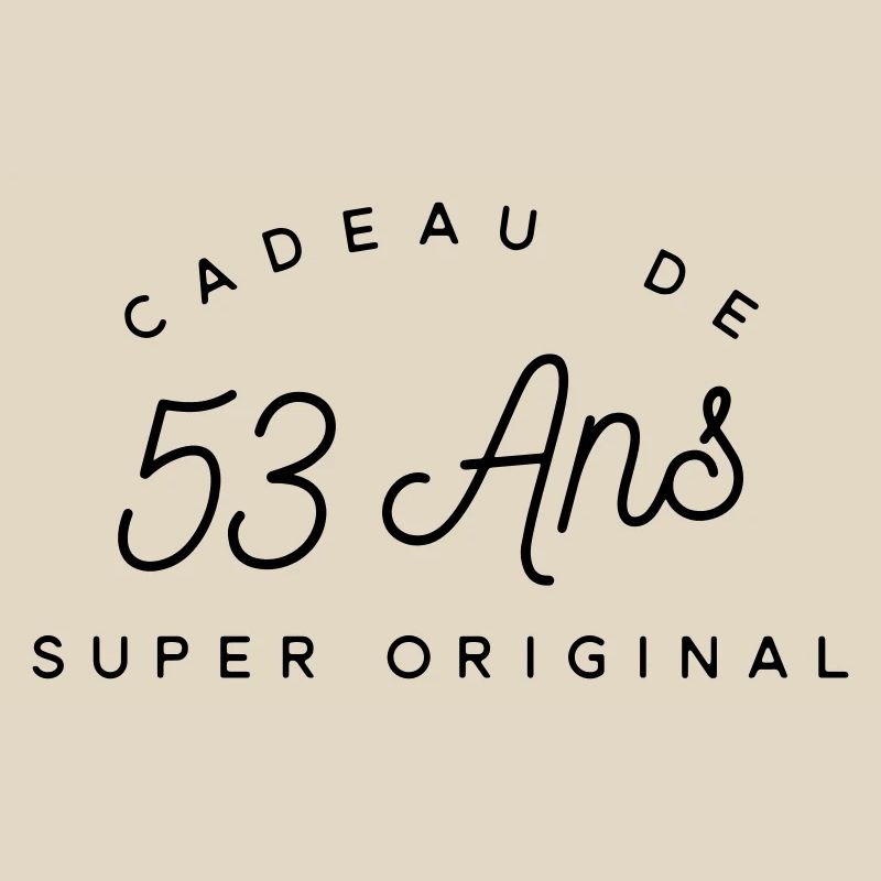 Cadeau 53 ans 