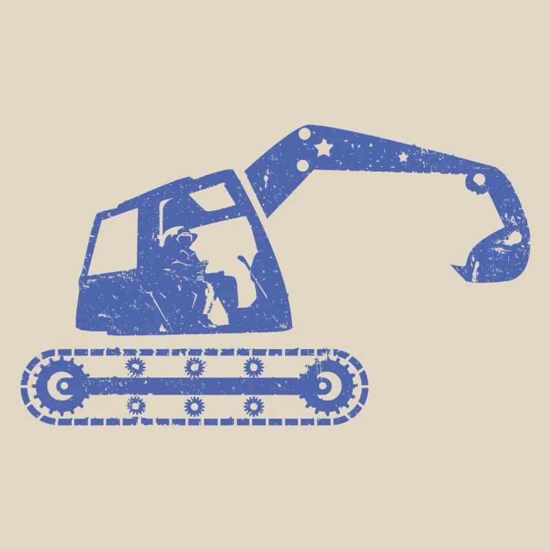 Bagger Baggerfahrer Baugeräteführer