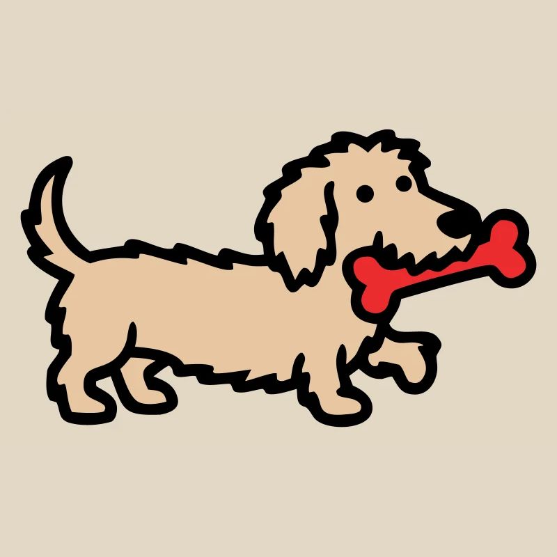 Terrier Doodle Bone Comic