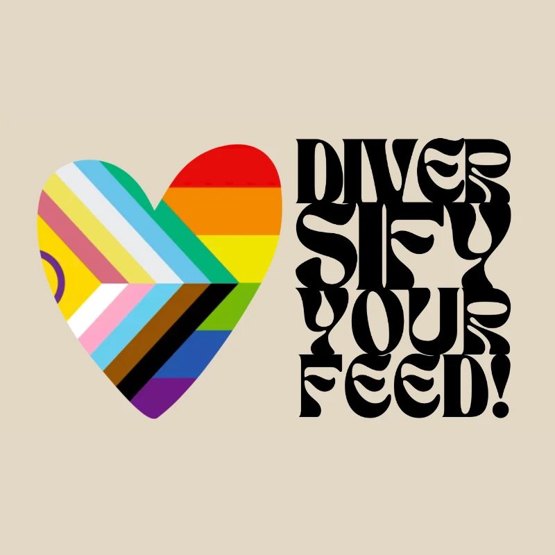 🌈♿ Diversify Your Feed –Progress Pride&Disability
