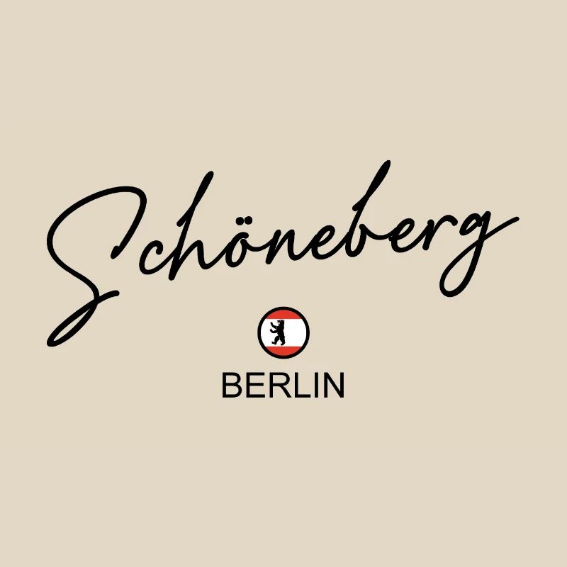 Schöneberg - Drapeau de Berlin - Ours de Berlin
