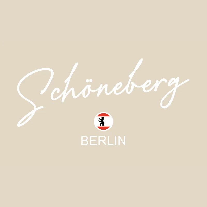 Schöneberg - Drapeau de Berlin - Ours de Berlin - Berlin