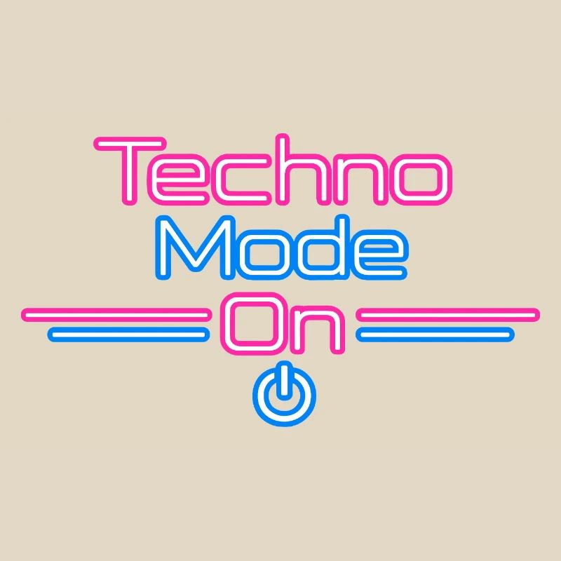 Techno Mode Neon On