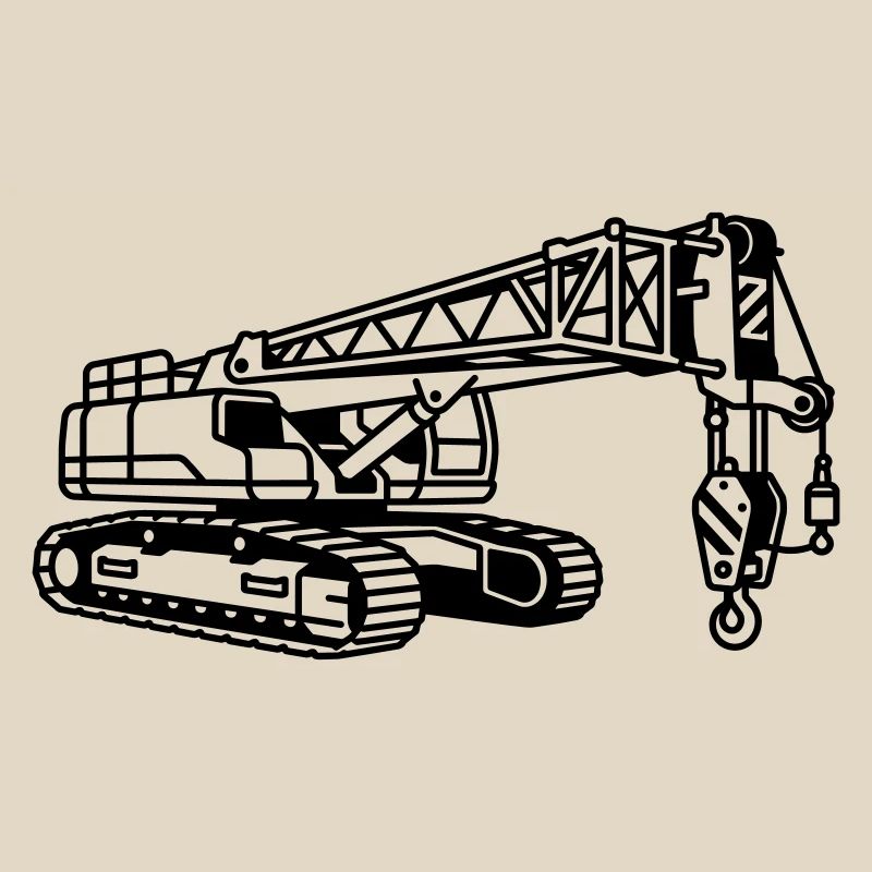 Machine à grue