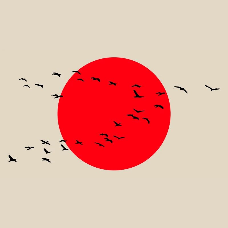 Wild Geese Cranes Spring