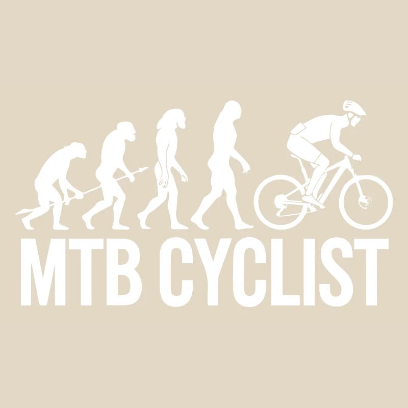 Evolution d’une silhouette de cycliste VTT
