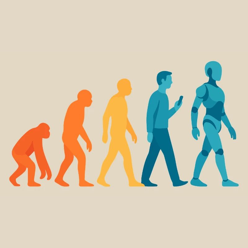 Evolution to Robot Outline