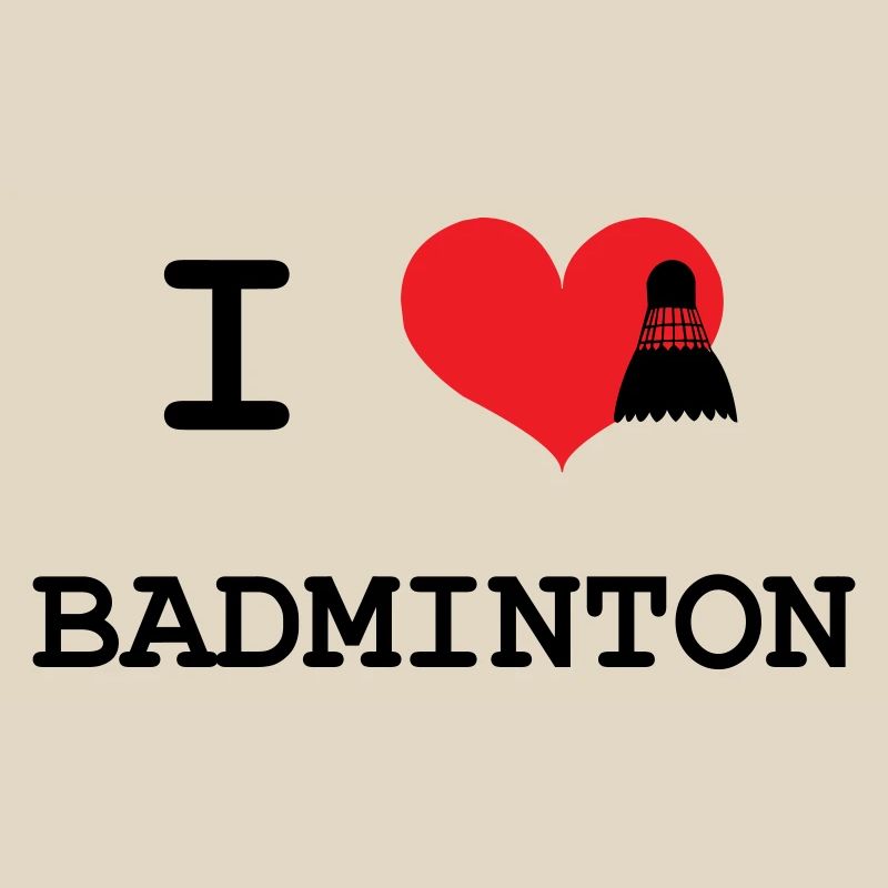 Ich liebe Badminton