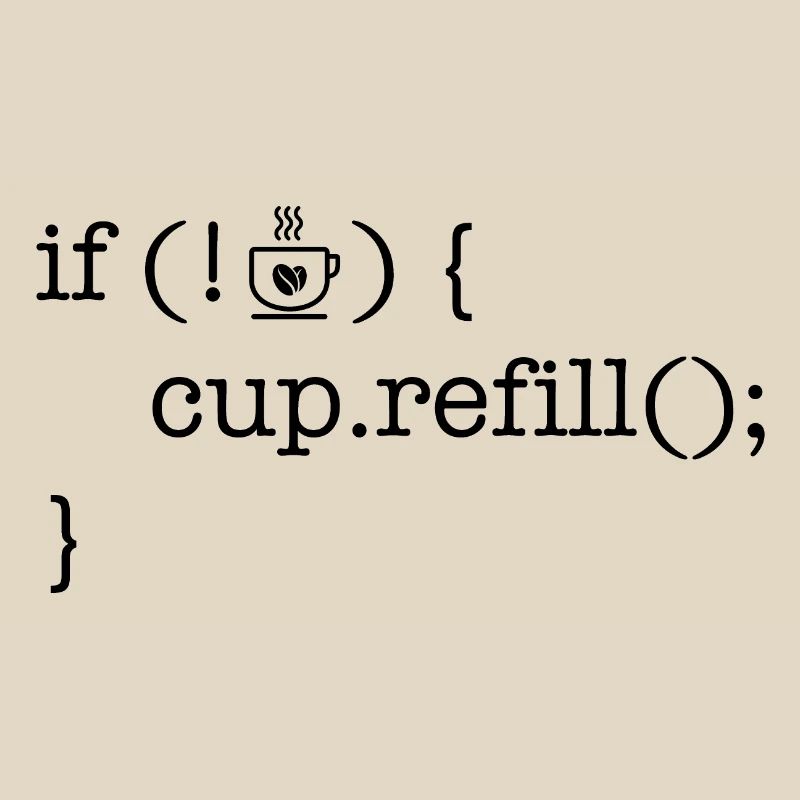 Coffee code Programmierer Kaffee Liebhaber Humor