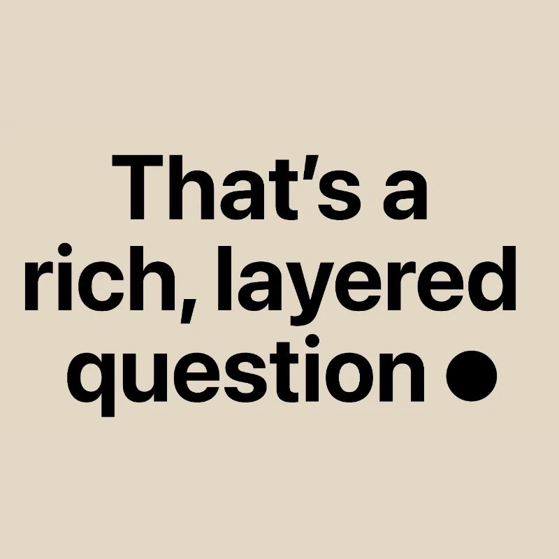 C’est une question riche et complexe