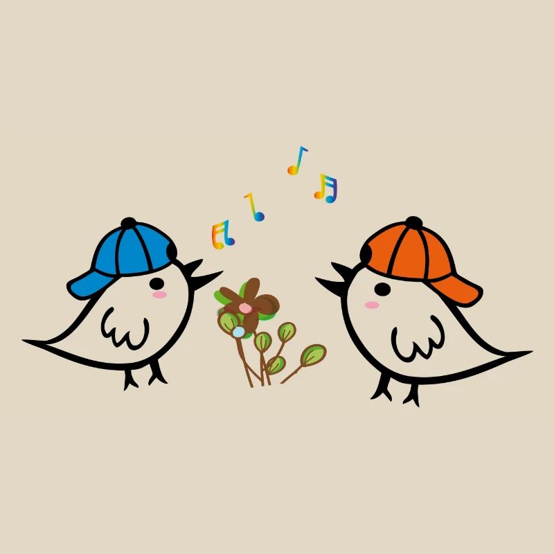 Spring, Sparrows