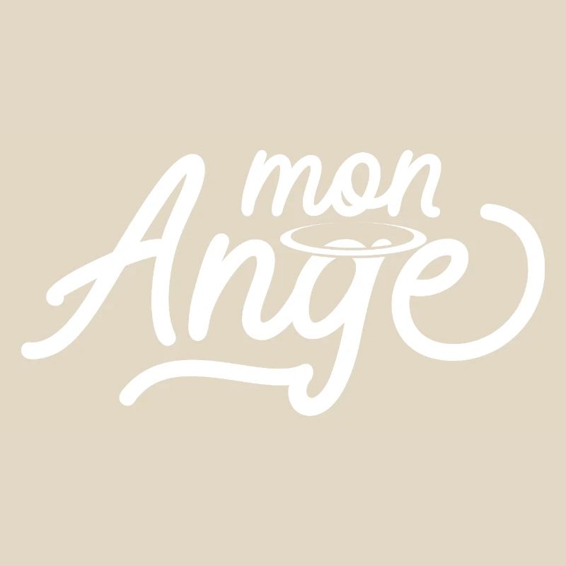 Engelsdesign mit ätherischem Heiligenschein