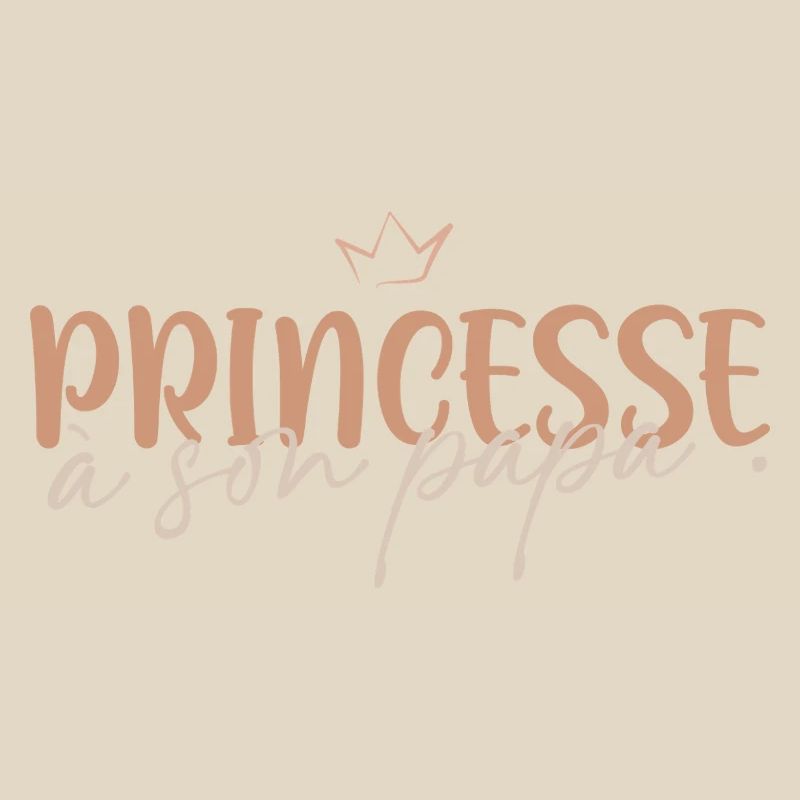 Princess to her daddy