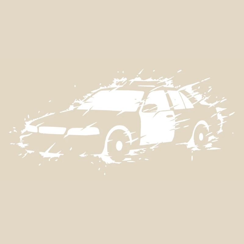 Police Car Action Explosion Vector