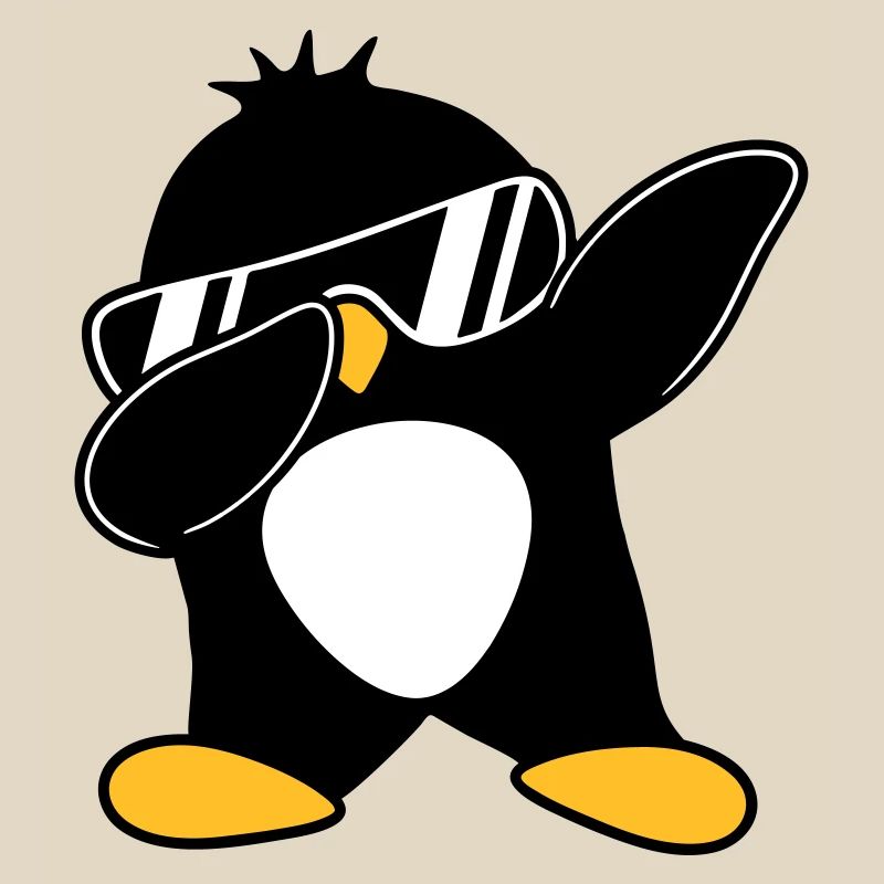 Pingouin dabbing