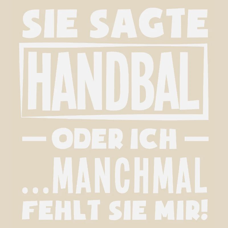 Handball or me – sometimes it's missing
