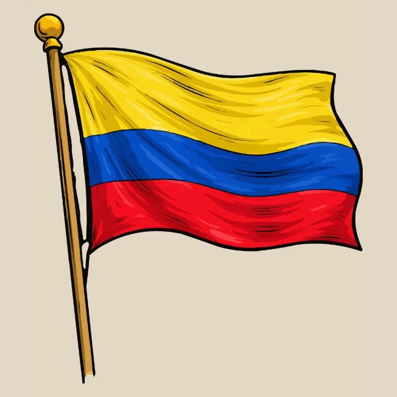 Drapeau de la Colombie