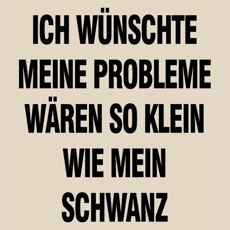 Black humor saying – problems would be so small