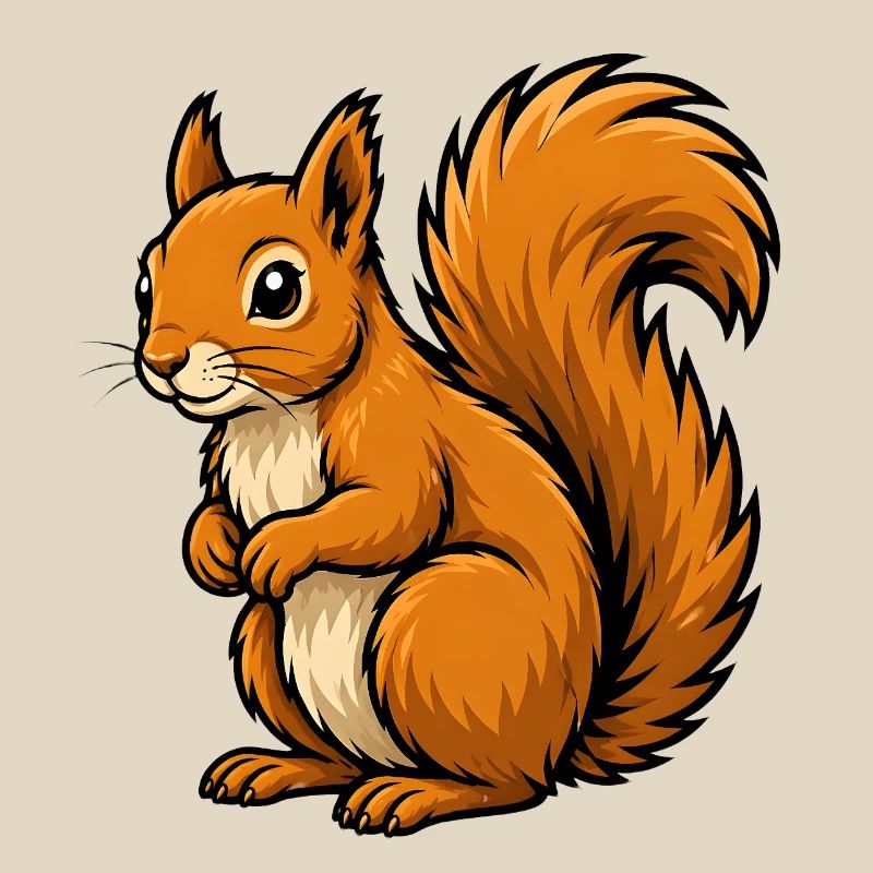 Rotes Eichhörnchen