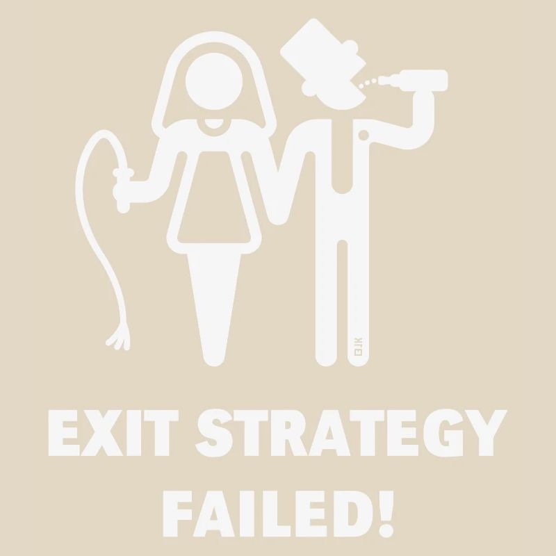 Exit Strategy Failed! (JGA Bräutigam Game Over W)