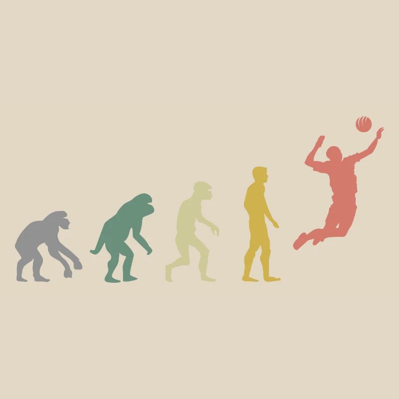 retro volleyball evolution beach volleyball vintage