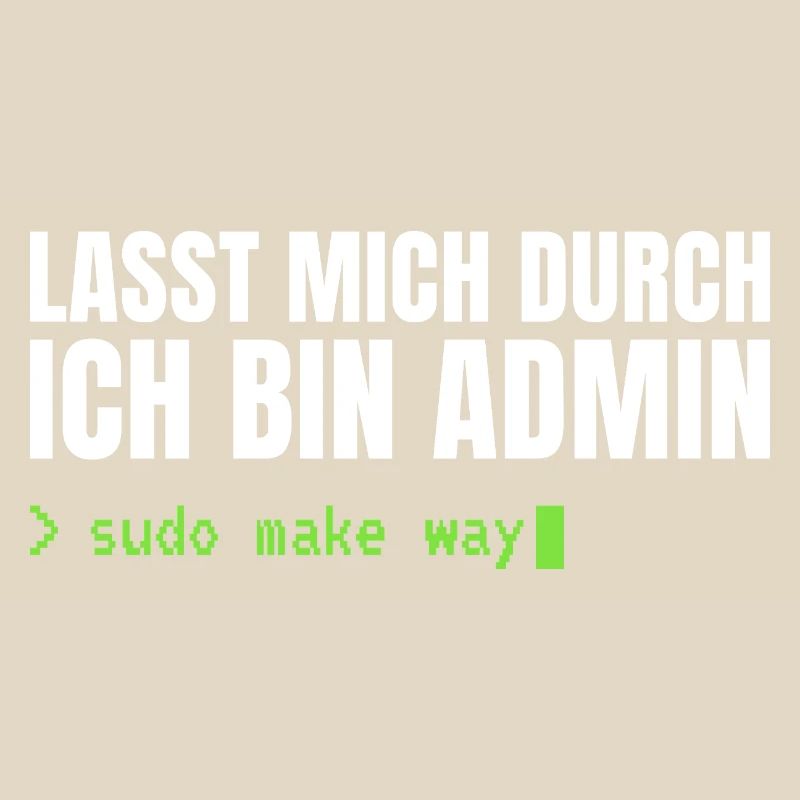 Lasst mich durch, ich bin Admin – Sudo Make Way