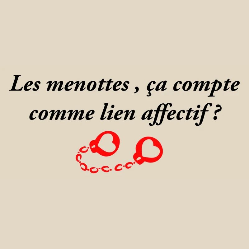 Les menottes ça compte comme lien affectif