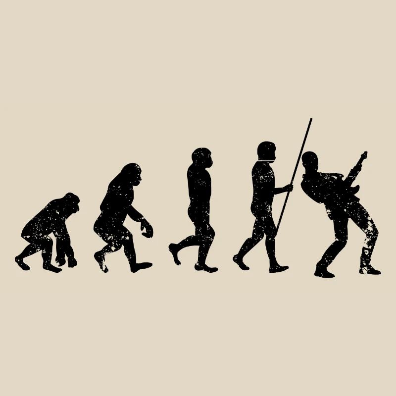 Guitariste Evolution