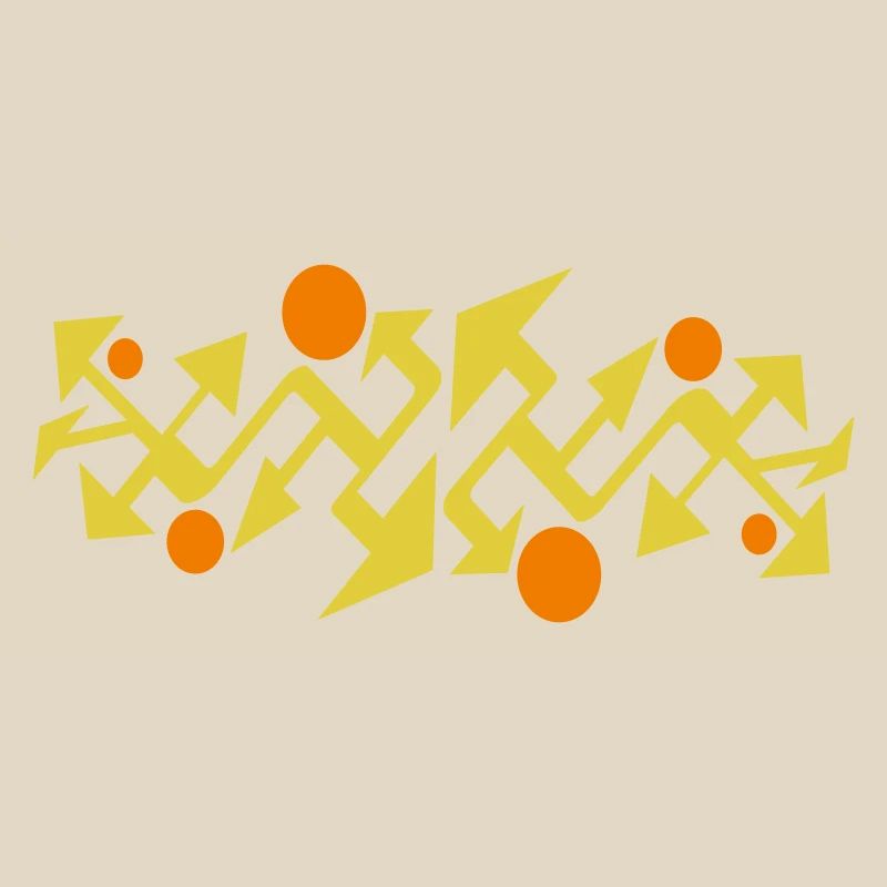 Abstraktes Muster von Cean