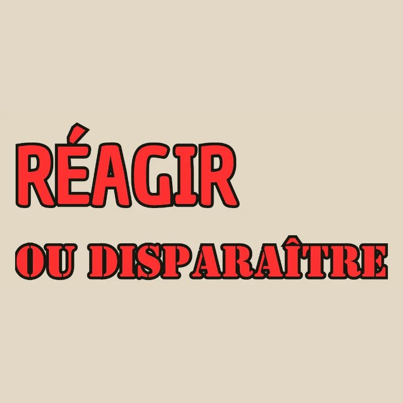 React or disappear
