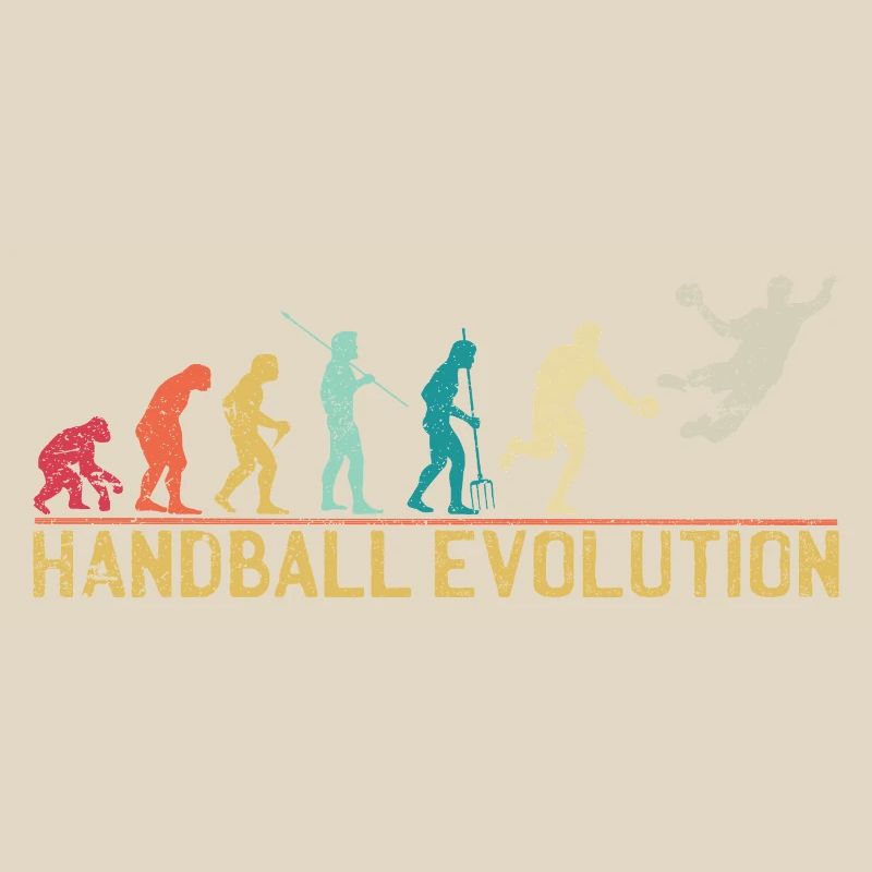 Conception de la progression de l'évolution du handball